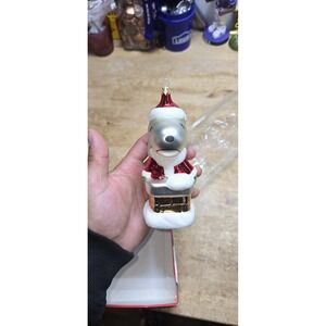 Kurt Adler 2000 Peanuts Collection "Snoopy Claus" Christmas Ornament Vintage